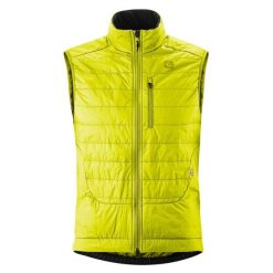 Kurtka puchowa bez rękawów Gonso Primaloft. Zielone kurtki męskie Gonso, bez wzorów, z puchu, sportowe, bez kaptura. Za 634.00 zł.