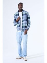 Garcia Koszula w kolorze miętowo-niebieskim rozmiar: S. Niebieskie koszule męskie Garcia, s, bez wzorów, z bawełny, bez kołnierzyka, bez ramiączek. Za 126.99 zł.