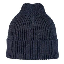 Czapka Unisex Dla Dorosłych Wełna Merino. Niebieskie czapki męskie Buff, bez wzorów, z wełny, sportowe. Za 288.99 zł.