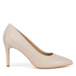 Szpilki Lasocki. Brązowe szpilki Lasocki, bez wzorów, bez obcasa. Za 249.99 zł.