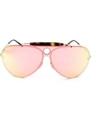 Ray Ban Damskie okulary przeciwsłoneczne w kolorze złoto-jasnoróżowo-żółtym rozmiar: 32. Różowe okulary przeciwsłoneczne damskie Ray-Ban. Za 521.99 zł.