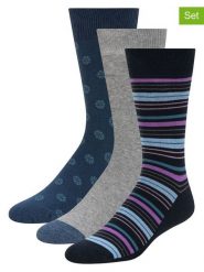 Ted Baker Skarpety (6 par) w kolorze niebiesko-szaro-czarnym rozmiar: onesize. Czarne skarpetki męskie Ted Baker, bez wzorów. Za 43.99 zł.