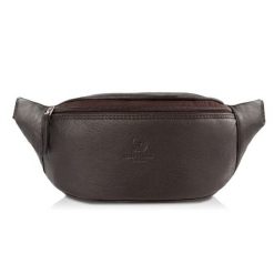 Saszetka skórzana nerka PAOLO PERUZZI T-89-BR brązowa. Brązowe saszetki męskie Paolo Peruzzi, z materiału. Za 99.00 zł.