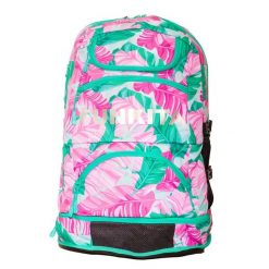 Plecak torba do szkoły na basen siłownię trening Funkita Tropic Palm. Czerwone plecaki męskie Speedo, bez wzorów. Za 229.00 zł.