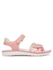 Primigi Sandały 1385177 S Różowy. Czerwone sandały dziewczęce Primigi, ze skóry, bez zapięcia. Za 249.99 zł.