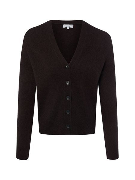 Marie Lund sweter z czystego kaszmiru Kobiety Kaszmir brązowy, XXL. Brązowe swetry klasyczne damskie Marie Lund, xxl, z kaszmiru, bez kołnierzyka. Za 799.95 zł.