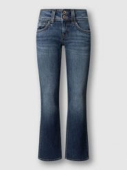 Pepe Jeans Dżinsy "Iconic Gen" - Slim fit - w kolorze granatowym rozmiar: W28/L32. Niebieskie jeansy damskie Pepe Jeans. Za 260.99 zł.