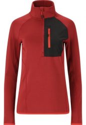 Bluza narciarska damska Whistler Helge. Czerwone bluzy bez kaptura damskie WHISTLER, s, z elastanu. Za 179.99 zł.