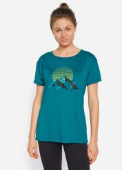 T-shirt funkcyjny, krótki rękaw, szybko schnący (2 szt.). Niebieskie t-shirty damskie bonprix, bez wzorów, bez kołnierzyka. Za 119.99 zł.