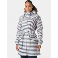 Płaszcz Przeciwdeszczowy Damski Helly Hansen W Kirkwall II. Białe kurtki przeciwdeszczowe damskie Helly Hansen, bez kaptura. Za 675.50 zł.