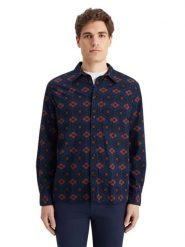 Scotch & Soda Koszula w kolorze granatowym rozmiar: M. Niebieskie koszule męskie Scotch & Soda, m, bez wzorów, bez kołnierzyka, bez ramiączek. Za 162.49 zł.