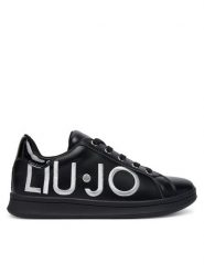 Liu Jo Sneakersy Ginny 01 4F5007 EX014 S Czarny. Czarne buty sportowe dziewczęce Liu Jo, bez wzorów, ze skóry, bez zapięcia. Za 329.99 zł.