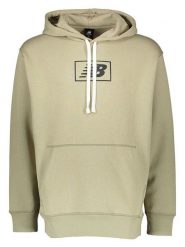 New Balance Bluza "Essentials Brushed" w kolorze khaki rozmiar: XL. Brązowe bluzy z kapturem męskie New Balance, xl. Za 202.45 zł.