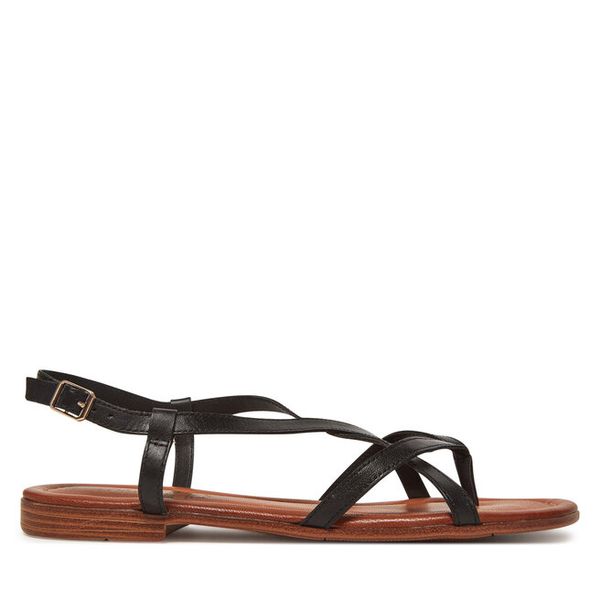 Sandały s.Oliver. Czarne sandały damskie S.Oliver, bez wzorów, bez obcasa, na płaskiej podeszwie. Za 239.99 zł.