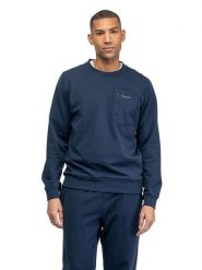 Bergans Bluza funkcyjna "Midtli" w kolorze granatowym rozmiar: XL. Niebieskie bluzy bez kaptura męskie Bergans, xl, z materiału. Za 210.32 zł.