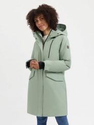 TRAVELIN' Parka "Bodil" w kolorze zielonym rozmiar: XL. Zielone parki damskie Travelin', s, bez wzorów. Za 347.81 zł.