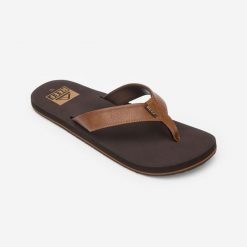 Japonki męskie Reef Twinpin. Brązowe klapki i japonki męskie Reef, z kauczuku. Za 179.99 zł.