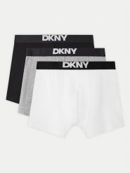 DKNY Komplet 3 par bokserek NEW YORK Kolorowy. Bokserki męskie DKNY, bez wzorów, z bawełny. Za 119.99 zł.