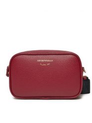 Emporio Armani Torebka EW000537 AF12036 M5008 Bordowy. Czerwone listonoszki damskie Emporio Armani, bez wzorów, ze skóry, bez dodatków. Za 689.99 zł.