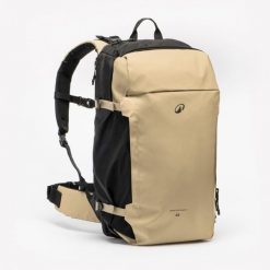 Plecak trekkingowy Forclaz Travel 500 30 litrów Organizer. Brązowe plecaki damskie QUECHUA, bez wzorów. Za 249.99 zł.