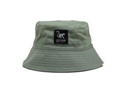 Kapelusz – 100% Bawełna / Bez Sznurka (Szałwia). Zielone czapki męskie SURF MONKEY, bez wzorów, z bawełny. Za 159.95 zł.