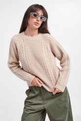 Sweter damski wełniany Elid WEEKEND MAX MARA. Swetry klasyczne damskie Weekend Max Mara, xs, z wełny, bez kołnierzyka. W wyprzedaży za 839.30 zł.