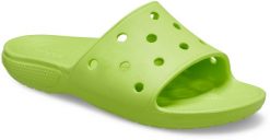 Klapki Dla Dorosłych Crocs Classic Slide. Zielone klapki i japonki męskie Crocs, z materiału. Za 97.99 zł.