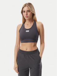 EA7 Emporio Armani Biustonosz sportowy 7W001339 AF26006 U8117 Szary ciemny. Szare biustonosze sportowe damskie EA7 Emporio Armani, bez wzorów. Za 499.99 zł.