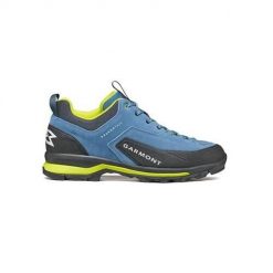 Buty trekkingowe męskie Garmont Dranotrail. Niebieskie buty trekkingowe męskie Garmont, z materiału, bez zapięcia, trekkingowe. Za 735.00 zł.