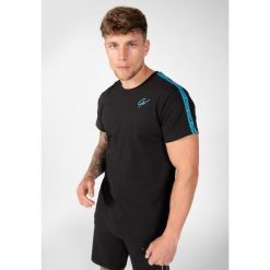 Koszulka fitness męska Gorilla Wear Chester T-shirt. Czarne t-shirty męskie GORILLA WEAR, m, bez wzorów, z bawełny, bez kołnierzyka. Za 184.50 zł.