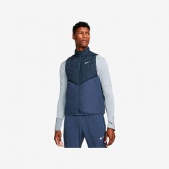 Kurtka do biegania męska Nike DJ0533475. Szare kurtki treningowe męskie Nike, l, bez wzorów, z materiału, do biegania. Za 243.00 zł.
