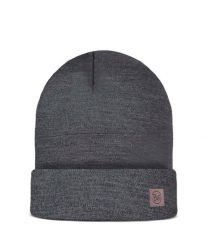 Czapka dla dorosłych Buff Merino Heavyweight Beanie. Szare czapki męskie Buff, bez wzorów, z materiału, sportowe. Za 166.85 zł.