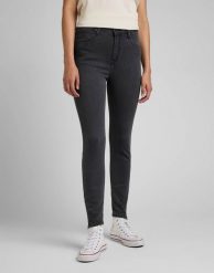 LEE SCARLETT HIGH DAMSKIE SPODNIE JEANSOWE ZIP WASHED AVA L31BSYSZ 112326926. Spodnie materiałowe damskie Lee, bez wzorów, z jeansu. Za 209.99 zł.