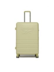 Reebok Walizka duża CEO-RBK-WAL-012-L Zielony. Zielone walizki Reebok, bez wzorów, z tworzywa sztucznego, duże. Za 349.99 zł.