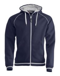 Clique Gerry - Unisexowa bluza z kapturem z dzianiny strukturalnej, wnętrze. Niebieskie bluzy z kapturem męskie CLIQUE, xs, z bawełny. Za 273.74 zł.