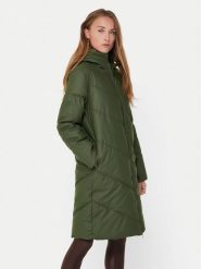 JDY Płaszcz zimowy 15217556 Zielony Regular Fit. Zielone płaszcze damskie JDY, na zimę, l, bez wzorów, z syntetyku. Za 279.99 zł.