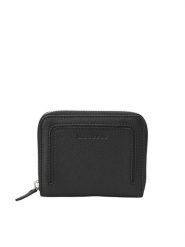 Marc O´Polo Skórzany portfel w kolorze czarnym - 13 x 10 x 2,5 cm rozmiar: onesize. Czarne portfele damskie bez wzorów, z materiału. Za 210.95 zł.