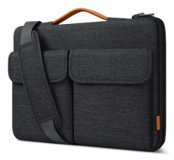 Inateck LB03008/K5 39,6 cm (15.6") Obudowa na messenger Czarny. Czarne walizki męskie no name, bez wzorów. Za 209.99 zł.