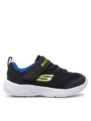 Skechers Sneakersy Mini Wanderer 407300N/BBLM Czarny. Czarne buty sportowe chłopięce Skechers, bez wzorów, z materiału, bez zapięcia. Za 89.99 zł.