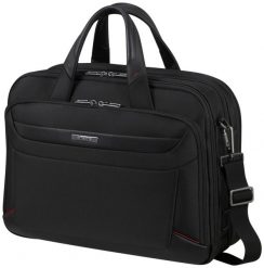 Torba Samsonite 147141 1041 15.6'' PRO-DLX 6 czarny. Czarne torby na laptopa damskie Samsonite, bez wzorów, z materiału. Za 1,189.00 zł.