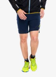 Spodenki do biegania męskie Crazy Short Flash. Niebieskie szorty męskie Crazy, z materiału, bez kołnierzyka. Za 428.99 zł.