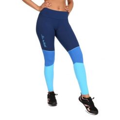 Damskie legginsy do biegania Kilpi ALEXO-W. Niebieskie legginsy damskie Kilpi, s, bez wzorów. Za 241.31 zł.