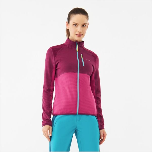 Bluza sportowa damska Viking Midland Lady. Czerwone bluzy bez kaptura damskie VIKING, s. Za 169.58 zł.