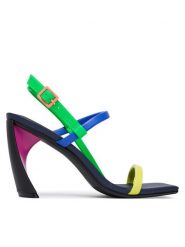 United Nude Sandały Zuma Strappy Hi 1101096816 Kolorowy. Sandały damskie United Nude, bez wzorów, ze skóry, bez obcasa, na słupku. Za 1,159.00 zł.