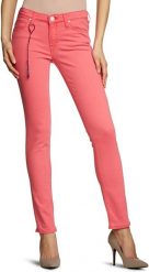 LEE SCARLETT DAMSKIE SPODNIE JEANSOWE PINK L526EV29. Różowe spodnie materiałowe damskie Lee, bez wzorów, z jeansu. W wyprzedaży za 99.99 zł.