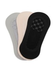 Nine West Stopki LA_NW_4WB_006_SS25 (3-PACK) MIX Kolorowy. Skarpetki damskie Nine West, bez wzorów, z bawełny. Za 39.99 zł.