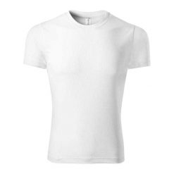 Koszulka Unisex Dla Dorosłych Pixel. Białe topy sportowe damskie ALDER, m, bez wzorów, z dzianiny, bez ramiączek. Za 56.99 zł.