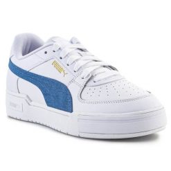 Buty Puma Cali Pro Denim Casual Unisex 385690-01 białe. Białe buty sportowe na co dzień męskie z denimu, bez zapięcia. Za 626.79 zł.