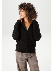 Aniston Kardigan w kolorze czarnym rozmiar: 42. Czarne kardigany damskie Aniston, bez wzorów. Za 82.83 zł.