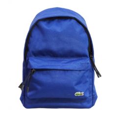 Plecak miejski na co dzień Unisex Lacoste Néocroc Mini. Niebieskie plecaki damskie Lacoste, bez wzorów. Za 290.00 zł.